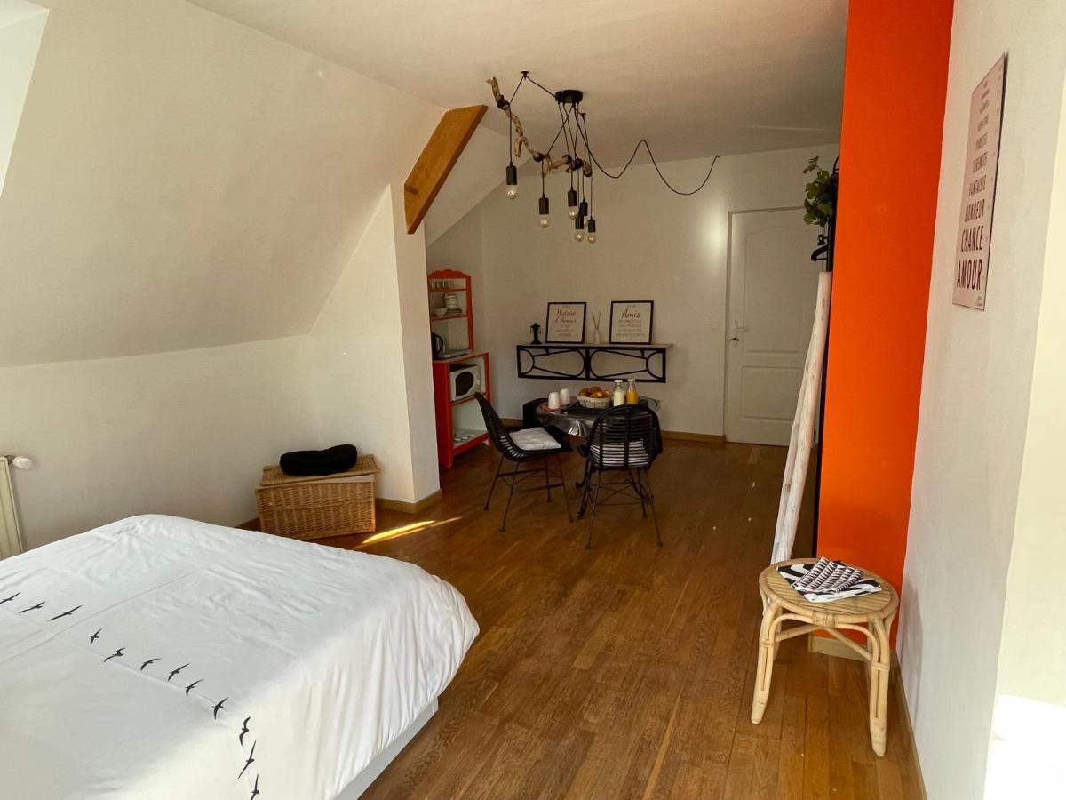 Belle Chambre Double Orange Tout Bonnement Bien Putot-en-Auge エクステリア 写真