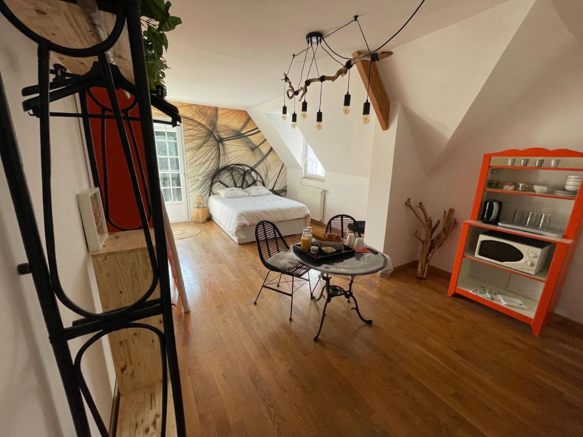 Belle Chambre Double Orange Tout Bonnement Bien Putot-en-Auge エクステリア 写真
