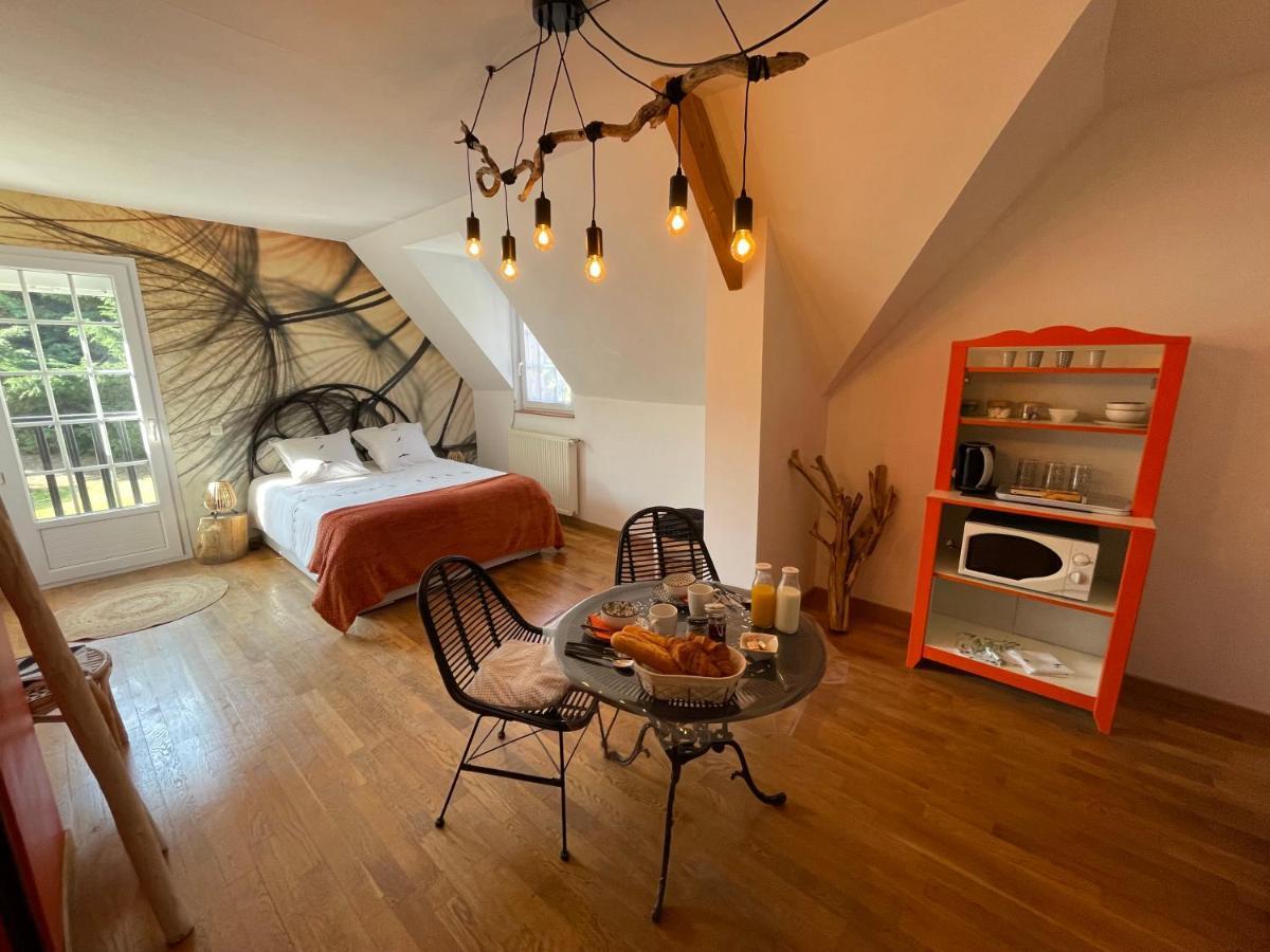 Belle Chambre Double Orange Tout Bonnement Bien Putot-en-Auge エクステリア 写真